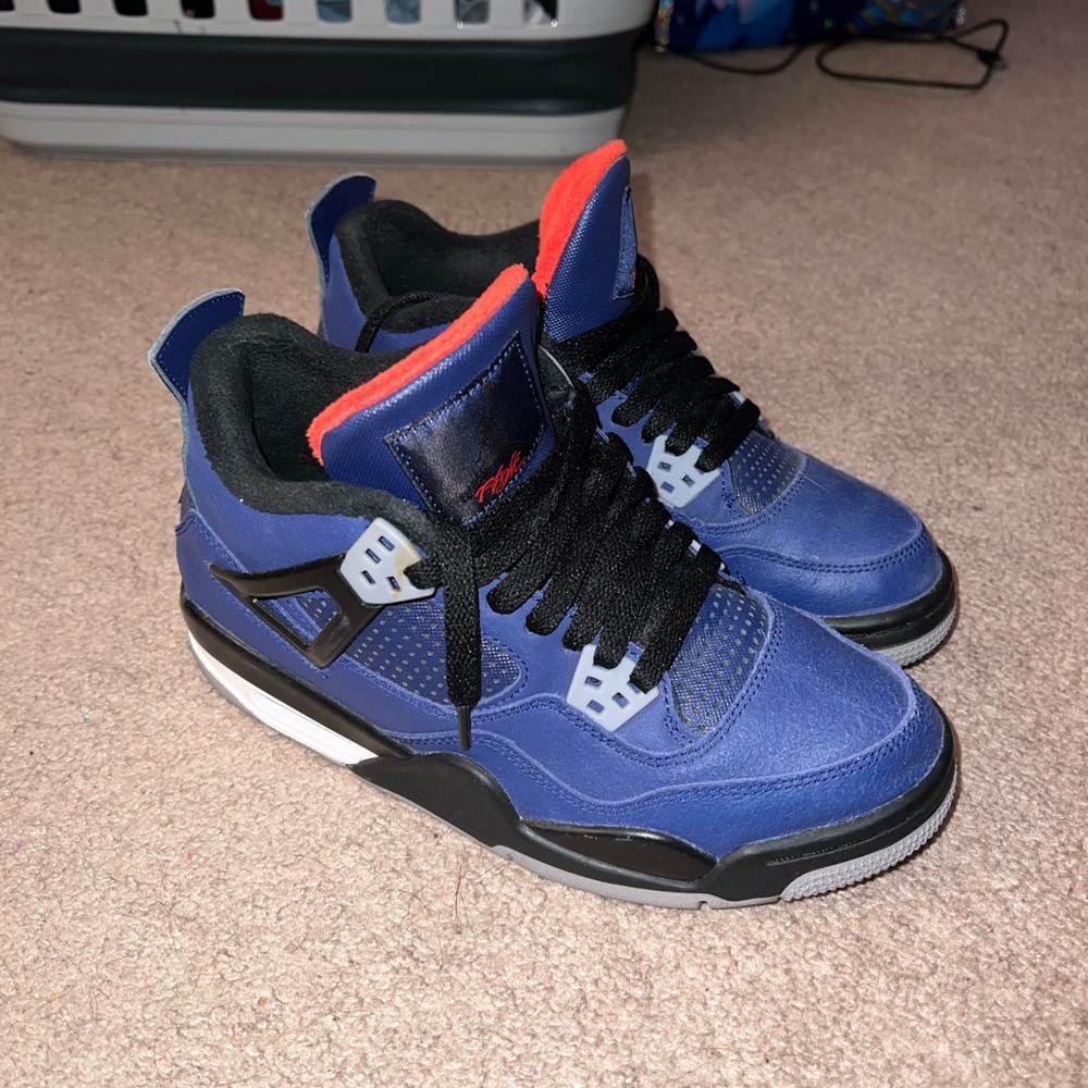 Loyal blue Jordan 4